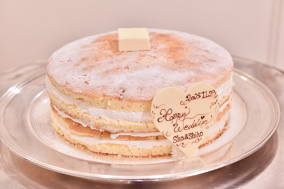 ご新郎ご新婦様が大好きなパンケーキ